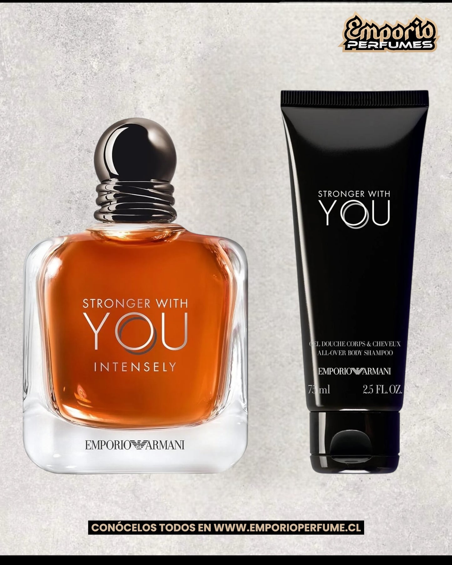 SET STRONGER WITH YOU “ INTENSELY “ 100 ML + GEL DE DUCHA