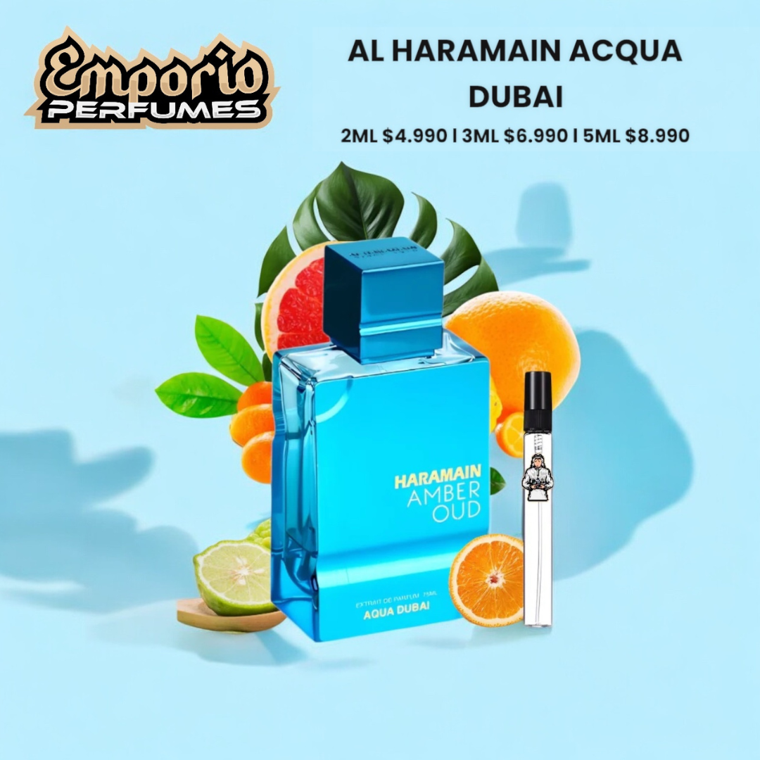 DECANT DE AL HARAMAIN AMBER " ACQUA DUBAI "
