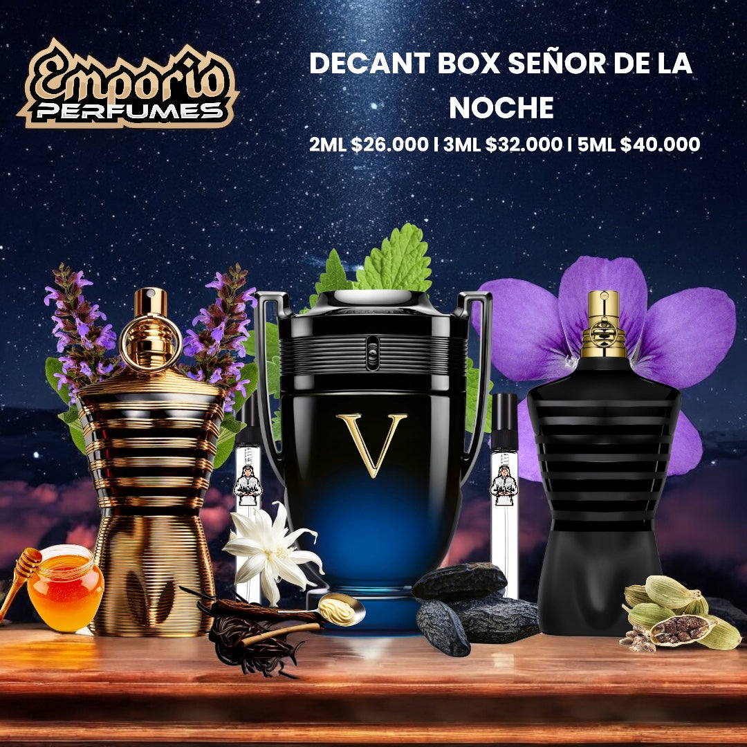 DECANT BOX " SEÑOR DE LA NOCHE "