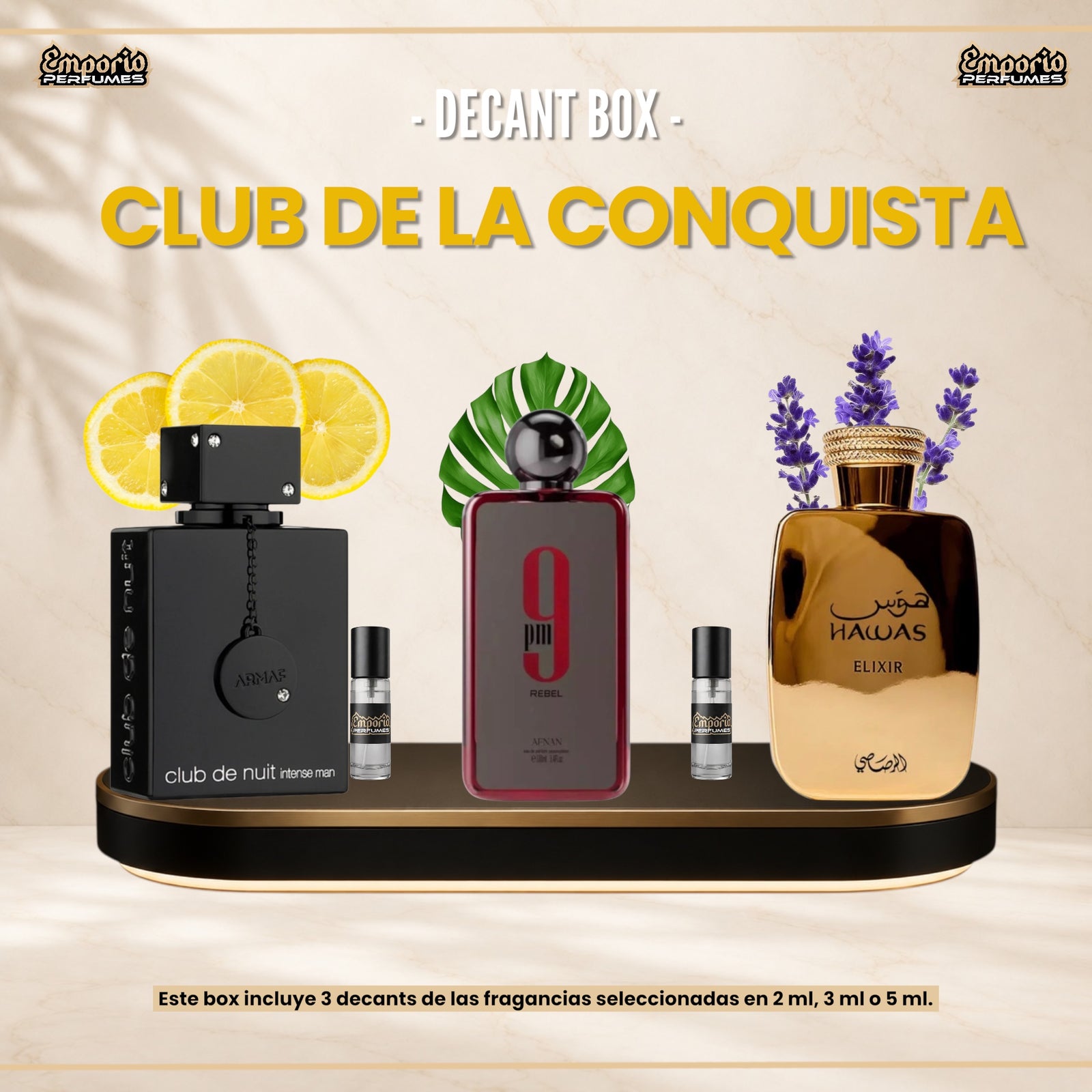 Decant Box “ Club De La Conquista “