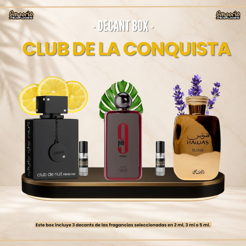 Decant Box “ Club De La Conquista “