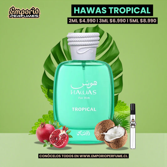 DECANTS DE HAWAS “ TROPICAL “