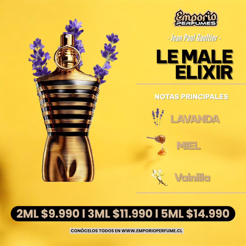 Decants de Jean Paul Gaultier " Le Male Elixir "