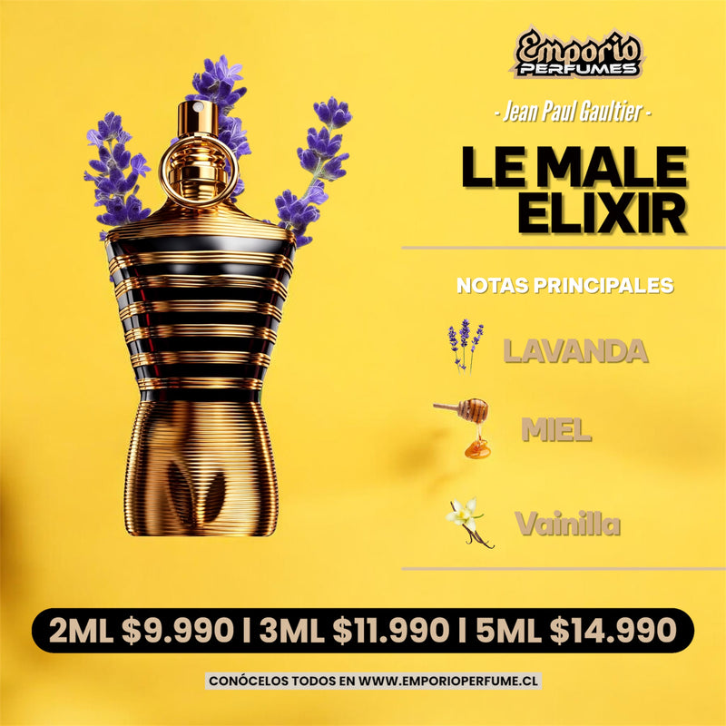 Decants de Jean Paul Gaultier " Le Male Elixir "