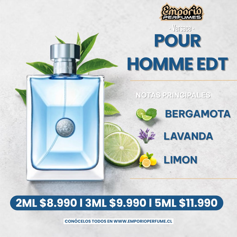 Decants de Versace " Pour Homme Edt "