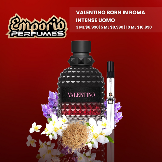 Decants de " Valentino Born in roma Intense "