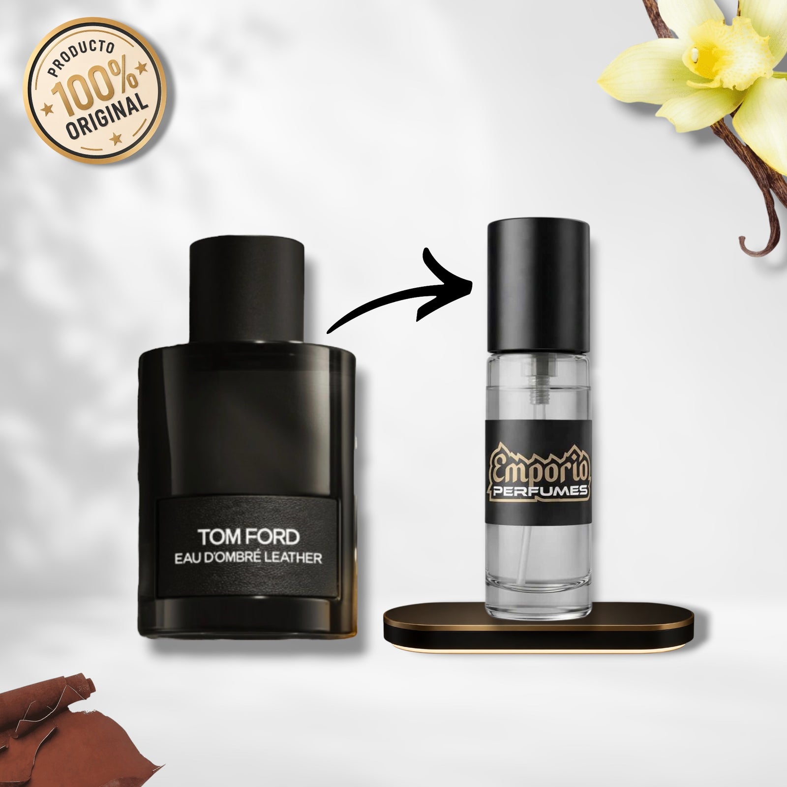 Decants de Tom Ford " D'ombre Leather "