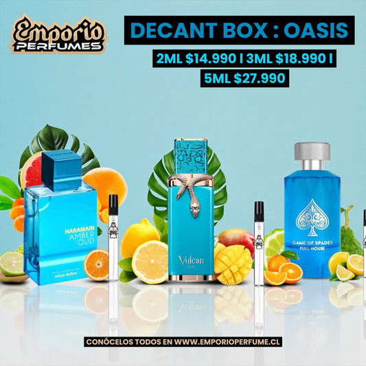 DECANT BOX : OASIS