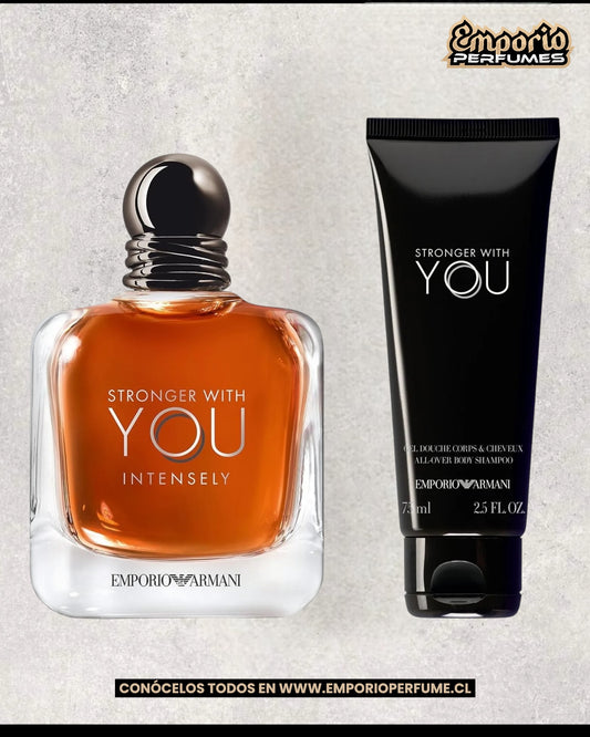 SET STRONGER WITH YOU “ INTENSELY “ 100 ML + GEL DE DUCHA
