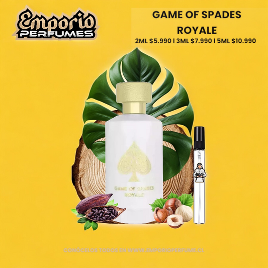 DECANTS DE GAME OF SPADES “ ROYALE “
