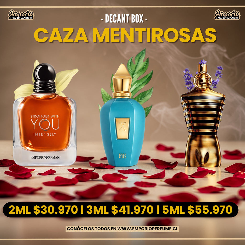 DECANT BOX " CAZA MENTIROSAS "