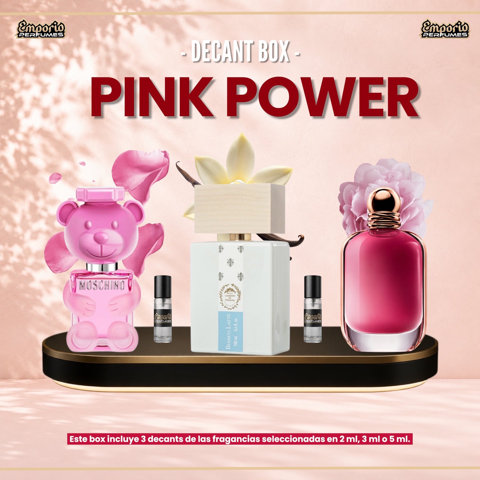 Decant Box “ Pink Power “