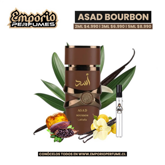 DECANTS DE LATTAFA ASAD “ BOURBON “