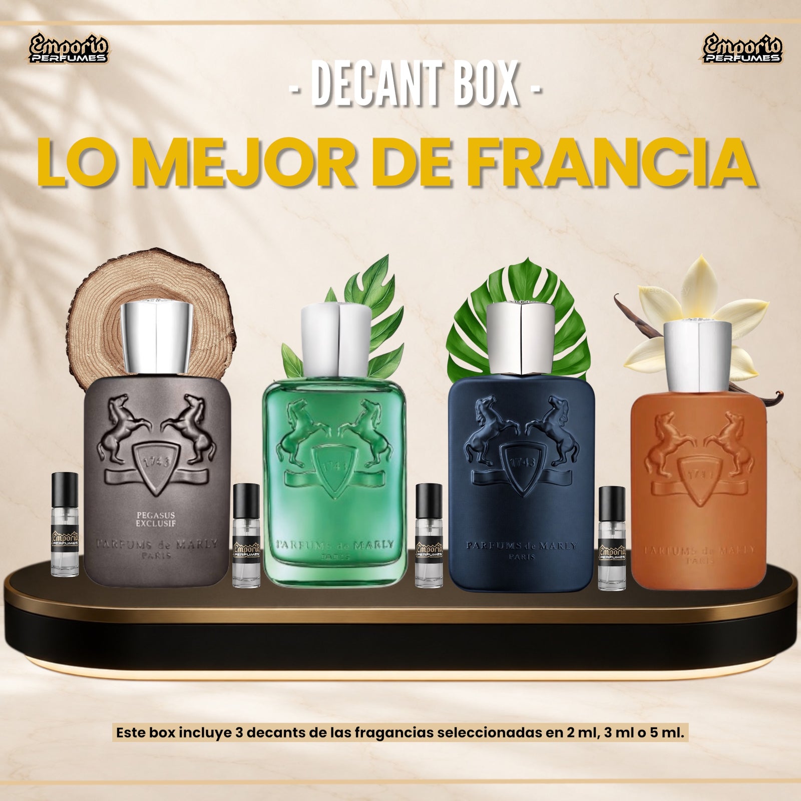 Decant Box “ Lo Mejor De Francia “