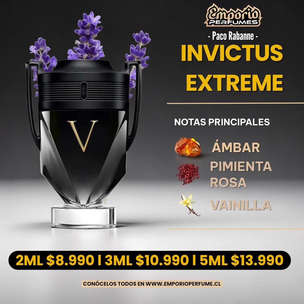 Decants de Invictus  " Victory Extreme "