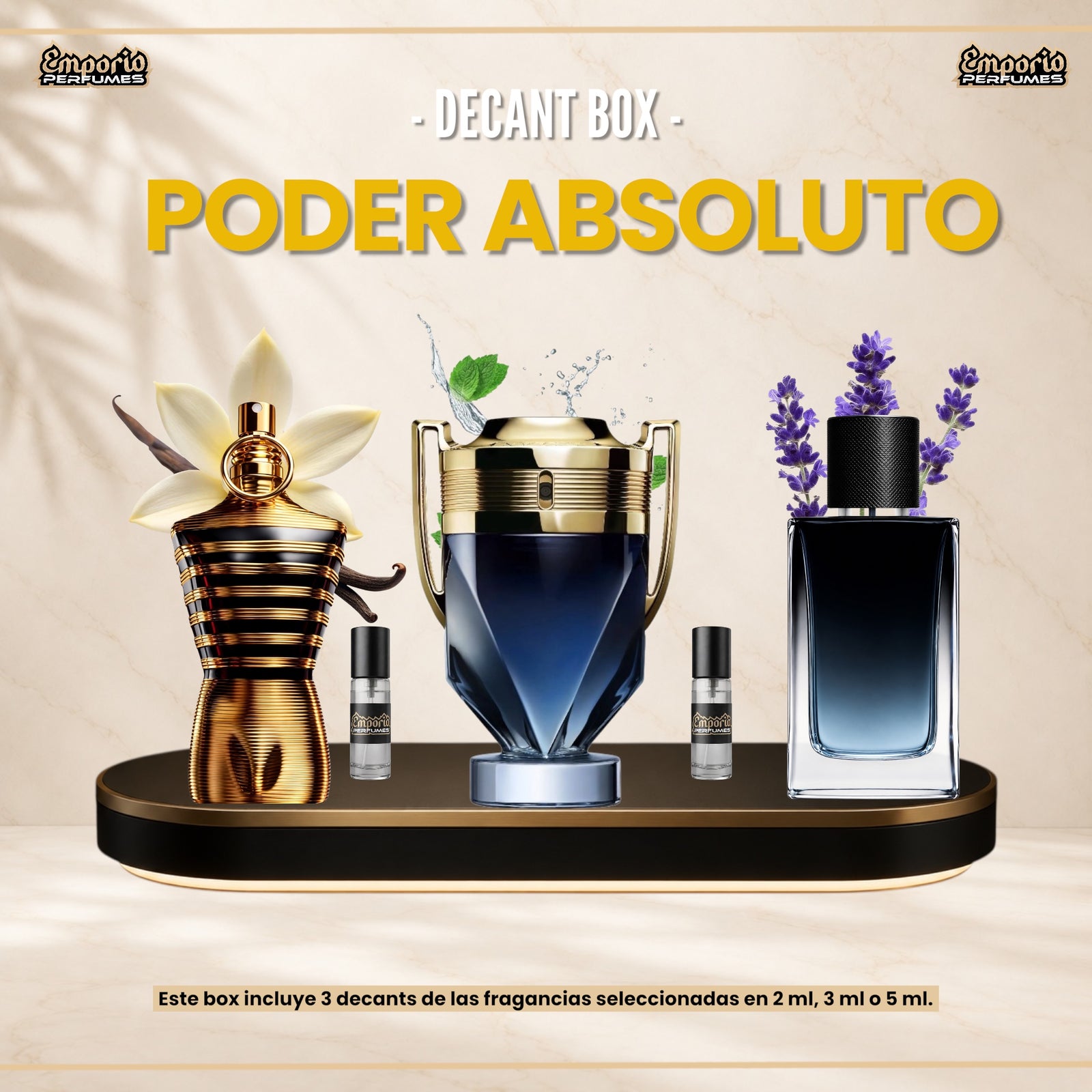 Decant Box “ Poder Absoluto “
