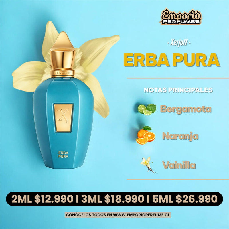 Decants de Xerjoff  " Erba Pura "
