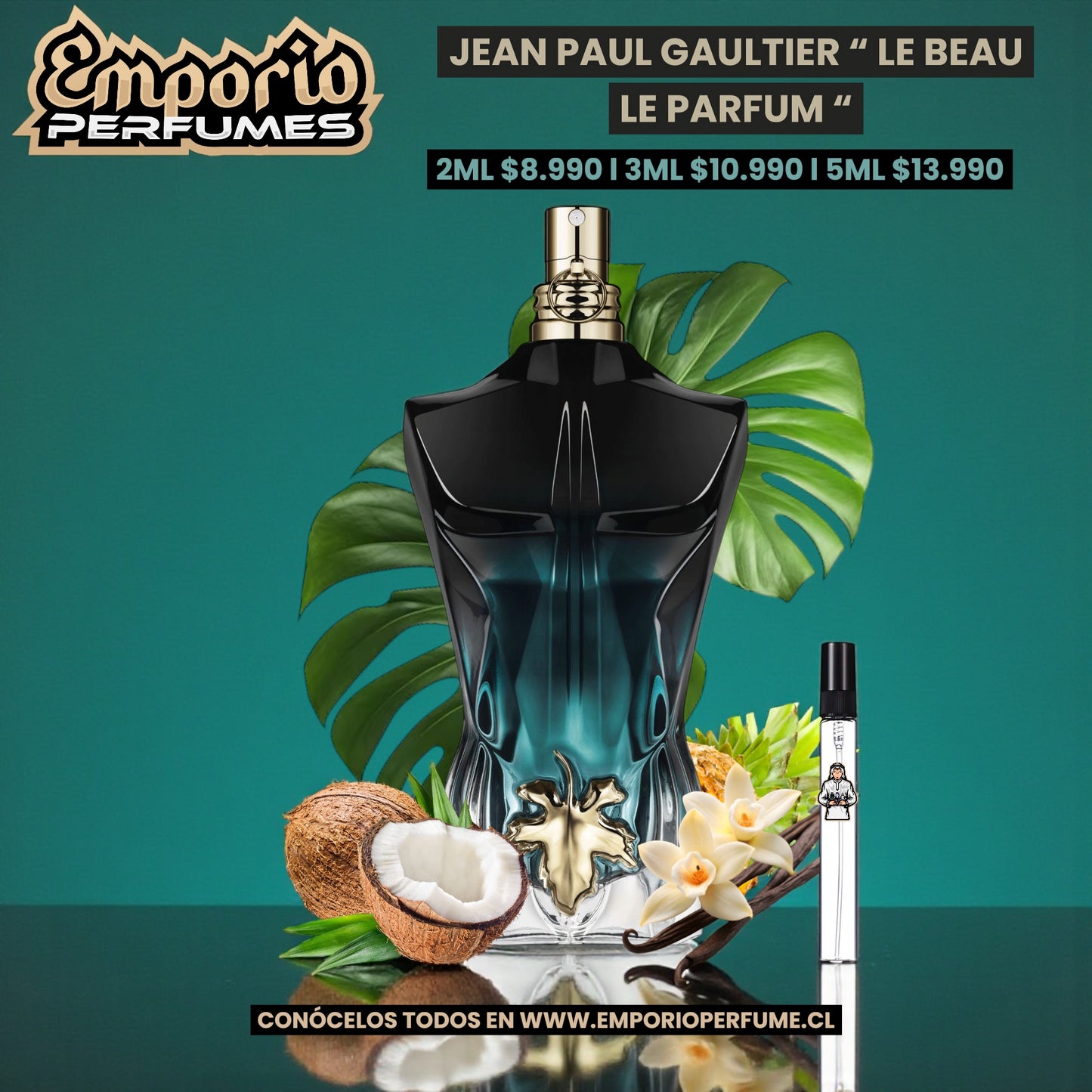 Decants de Jean Paul Gaultier “ Le beau le parfum “