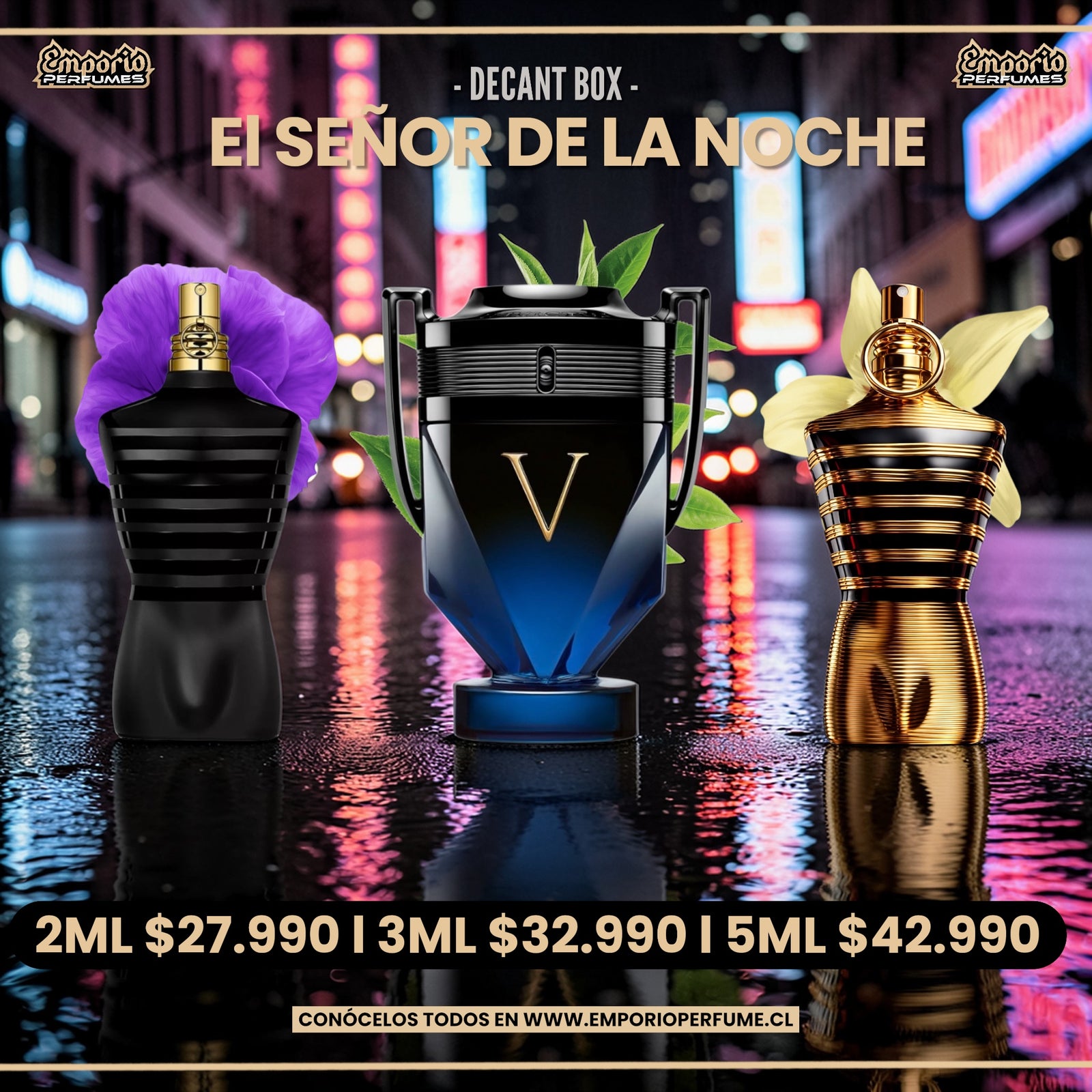 DECANT BOX " SEÑOR DE LA NOCHE "