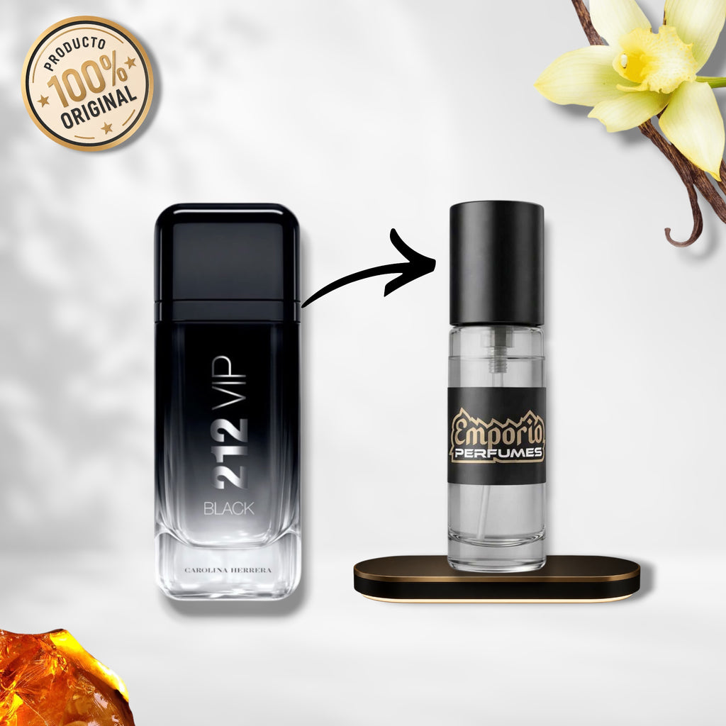DECANTS CAROLINA HERRERA  " 212 VIP BLACK "