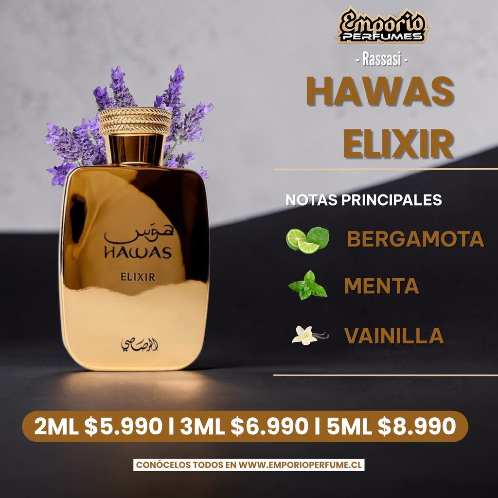 Decants De Rasasi “ Hawas Elixir “
