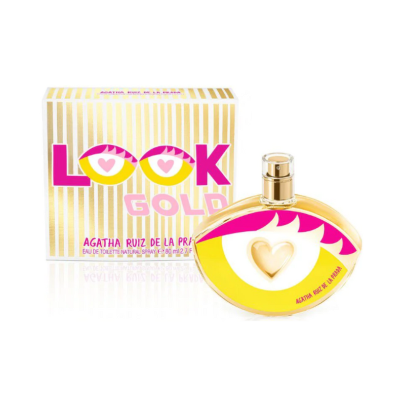 Agatha Ruiz De La Prada Look Gold EDT 80 ml original