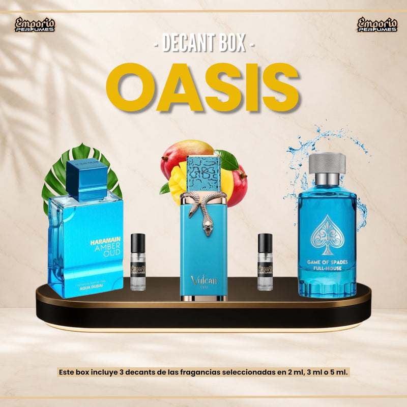 Decant Box “ Oasis “