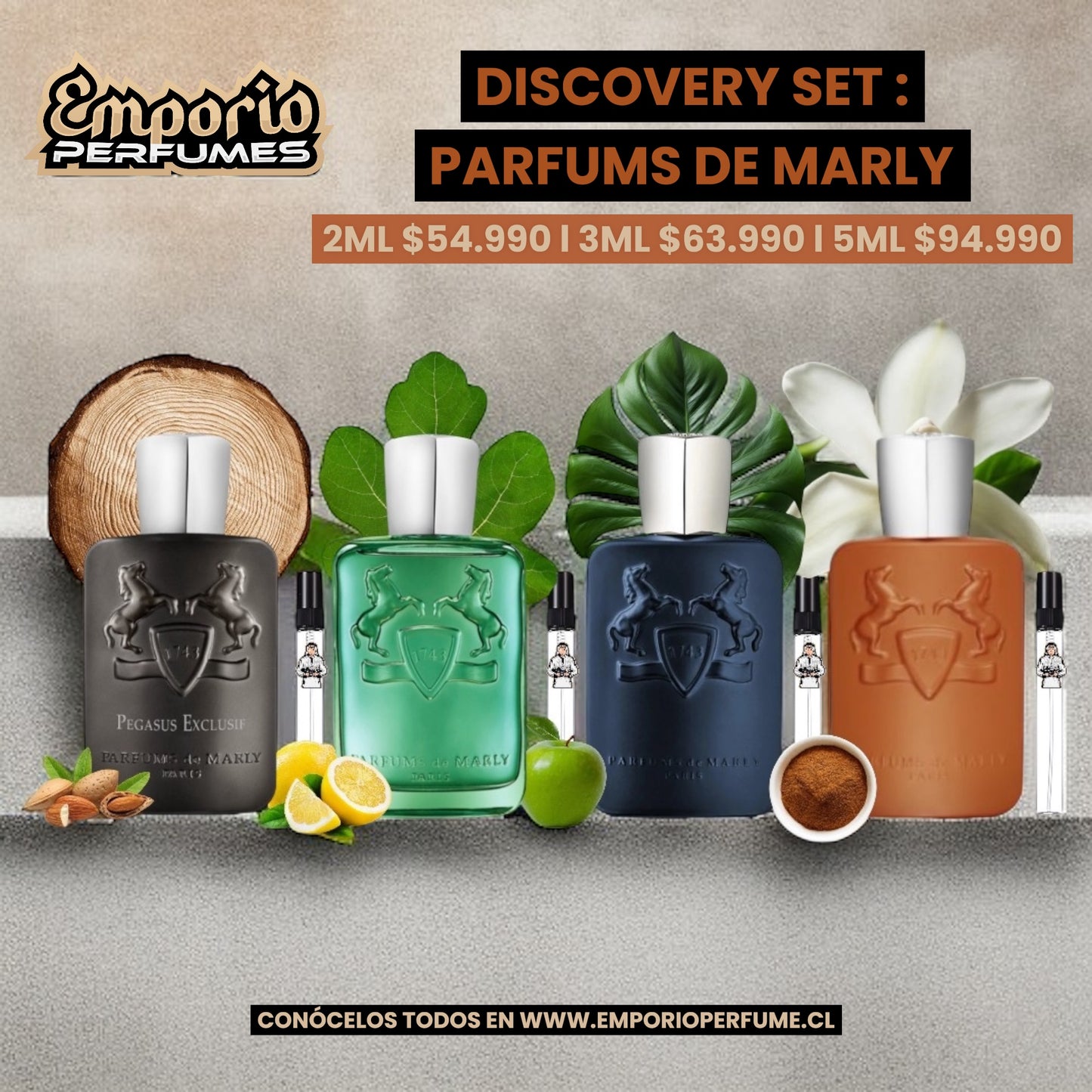 DISCOVERY SET " PARFUMS DE MARLY "