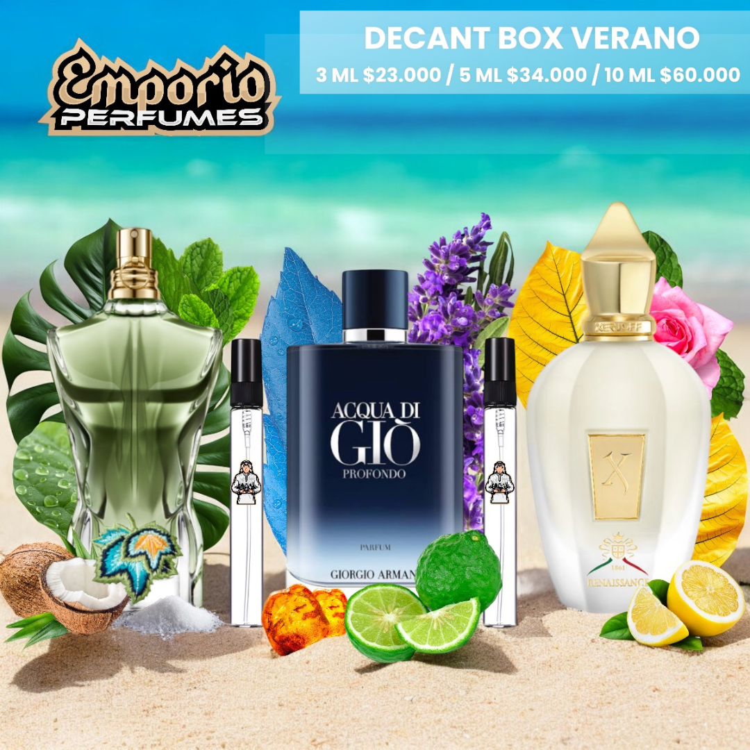 DECANT BOX " VERANO "