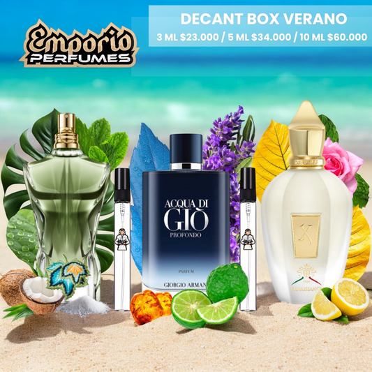 DECANT BOX " VERANO "