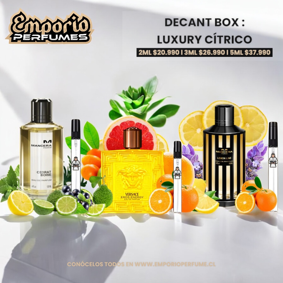 DECANT BOX : LUXURY CITRICO