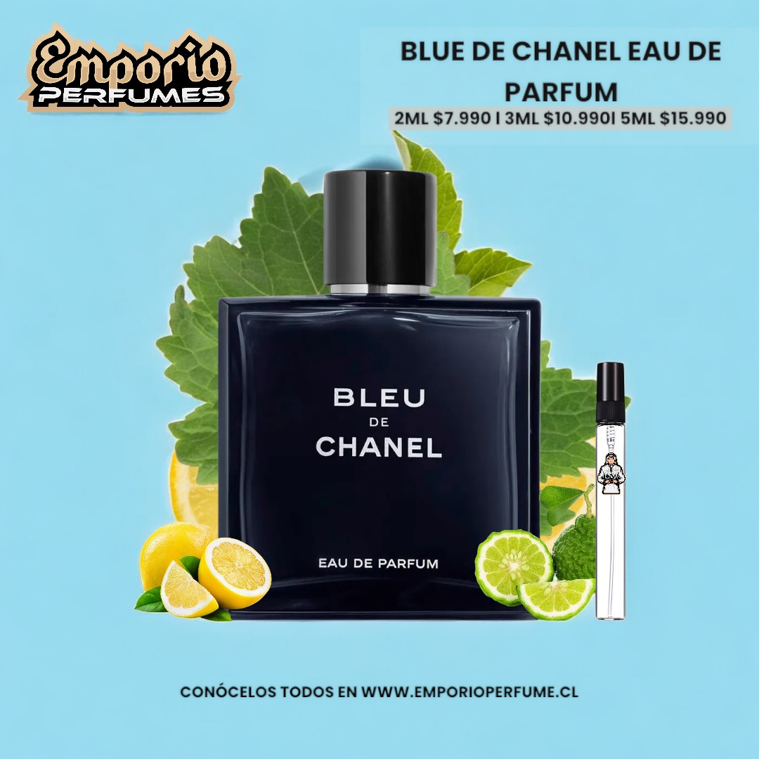 Decants de blue de chanel " eau de parfum "