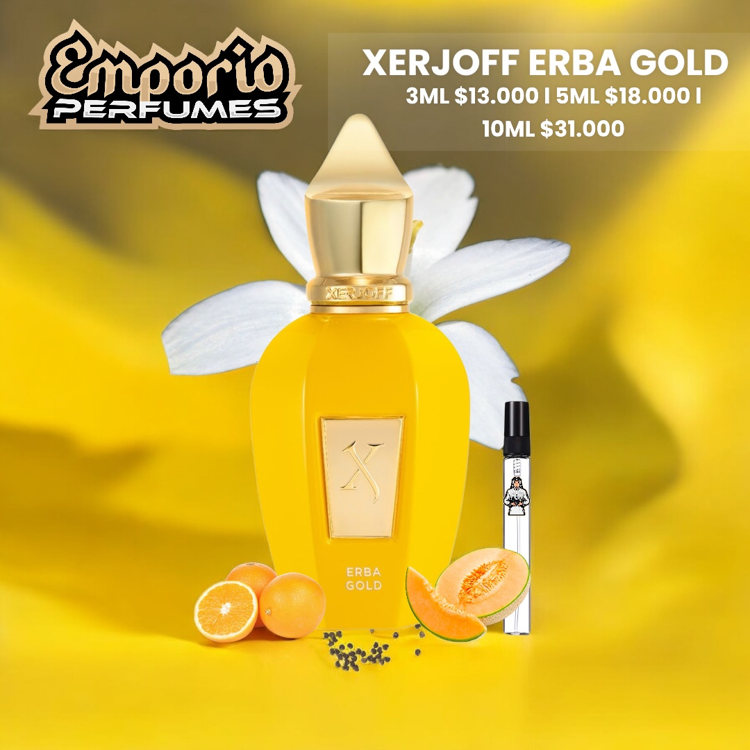 DECANT DE XERJOFF " ERBA GOLD "