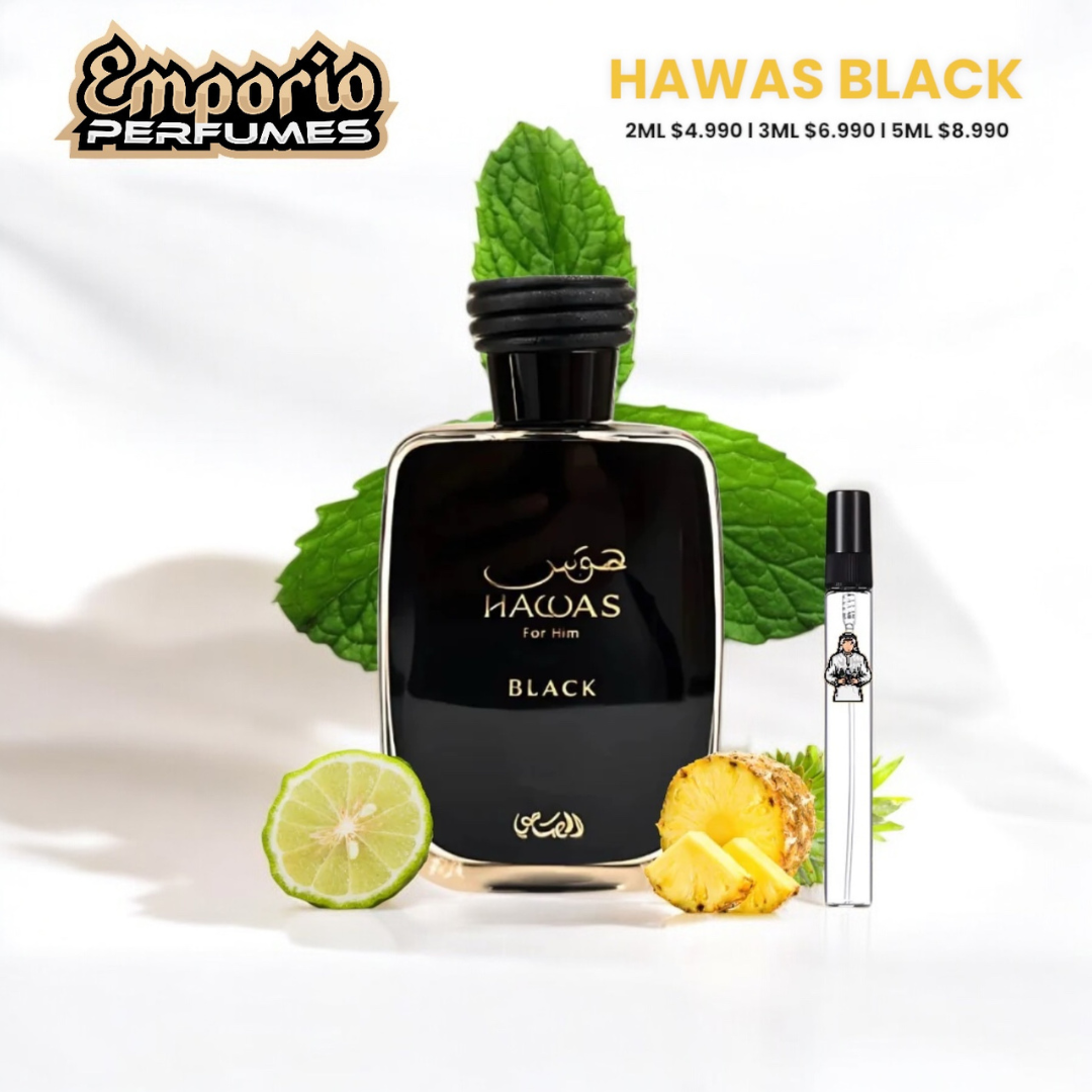 DECANTS DE HAWAS " BLACK "