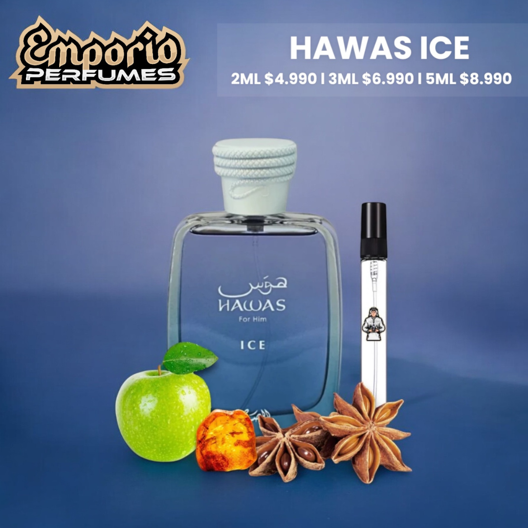 Decants de Hawas de rasasi ( ICE )