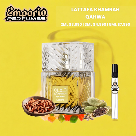 DECANTS  DE LATTAFA " KHAMRAH QAHWA "