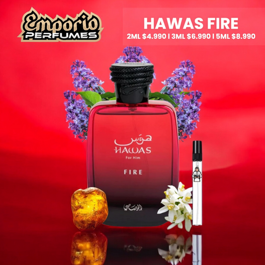 DECANTS DE HAWAS " FIRE "