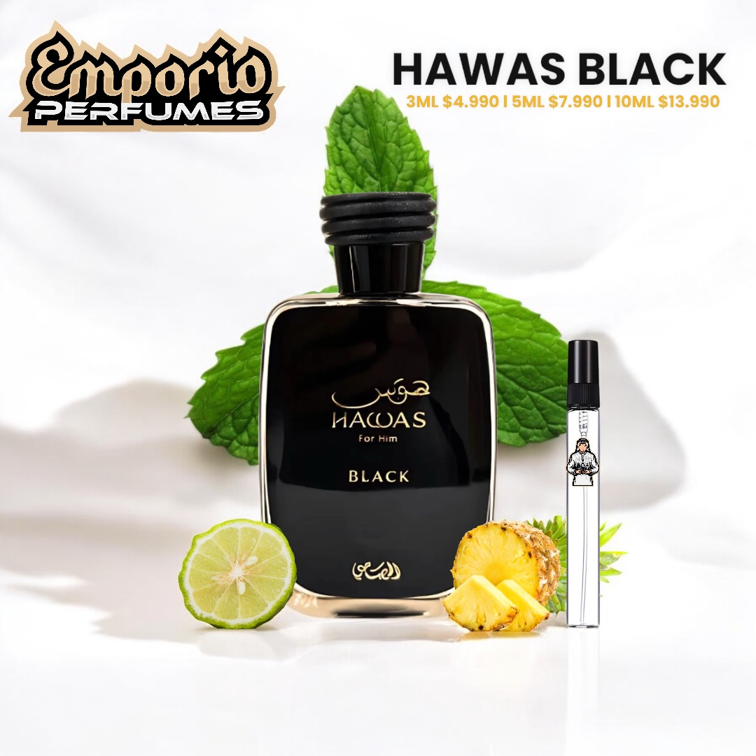 DECANTS DE HAWAS " BLACK "