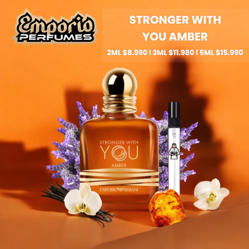 Decants de Emporio Armani " Stronger with you  Amber “