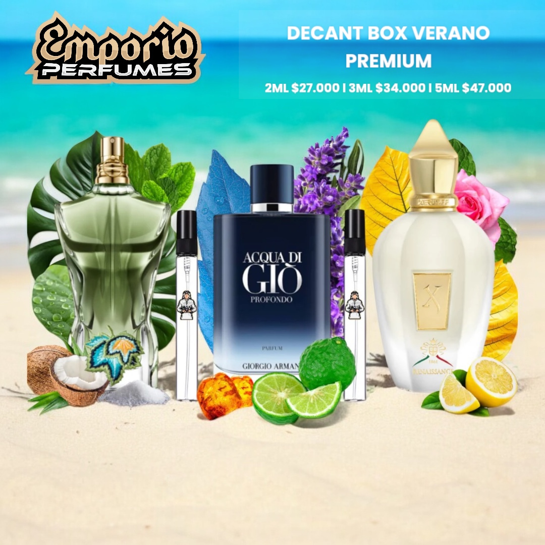 DECANT BOX " VERANO "