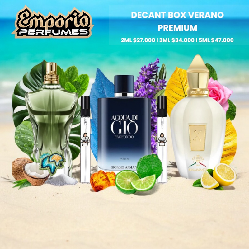 DECANT BOX " VERANO "