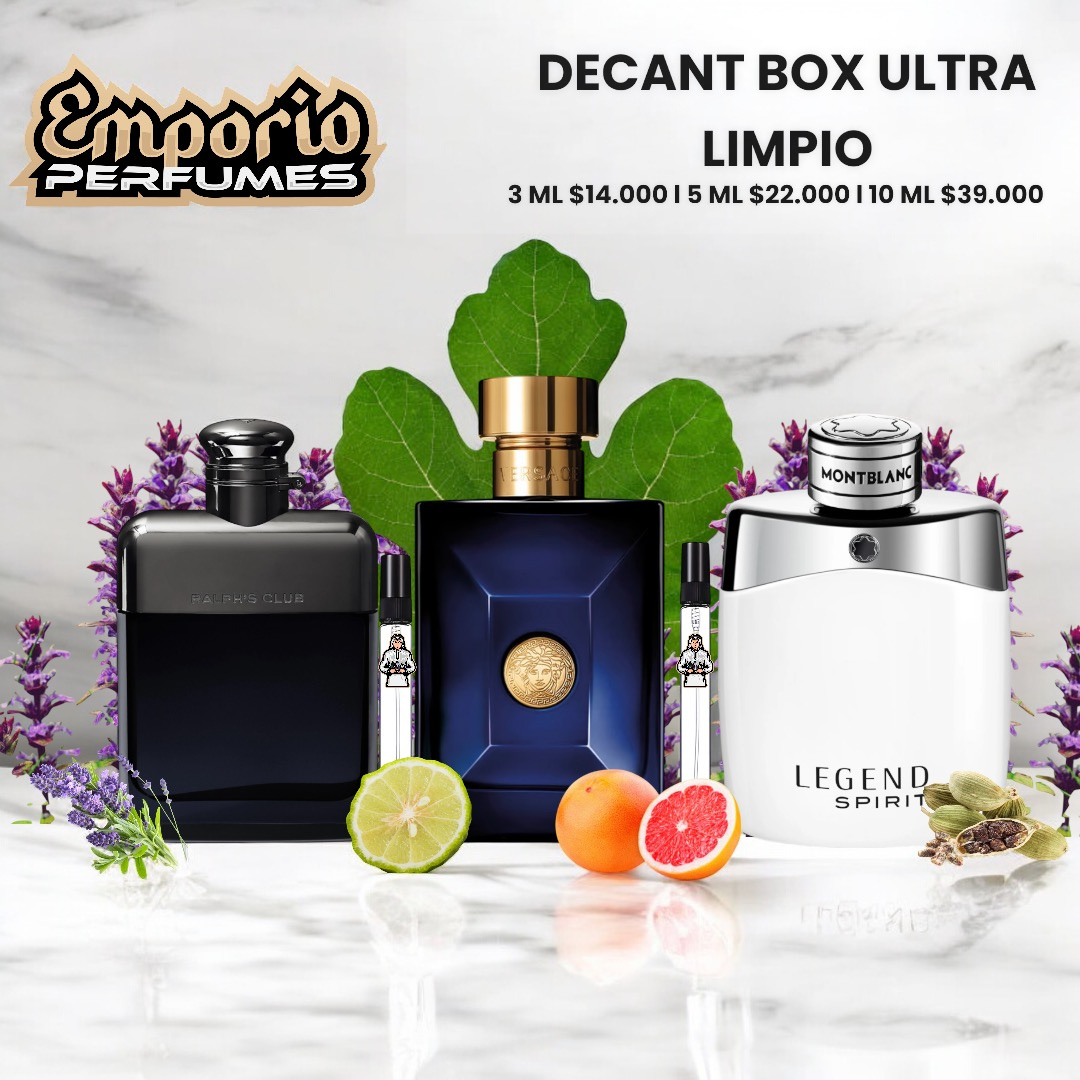 DECANT BOX " ULTRA LIMPIO "