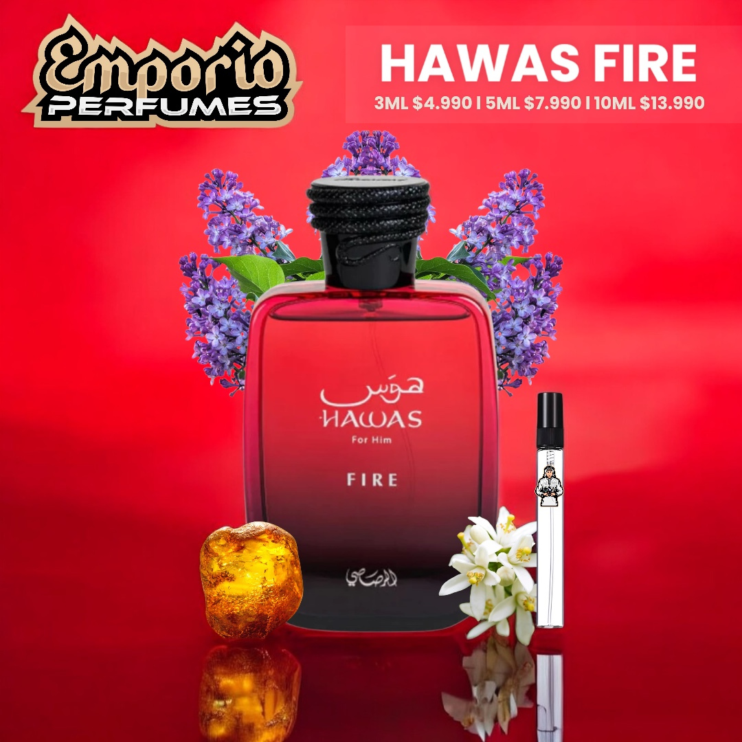 DECANTS DE HAWAS " FIRE "