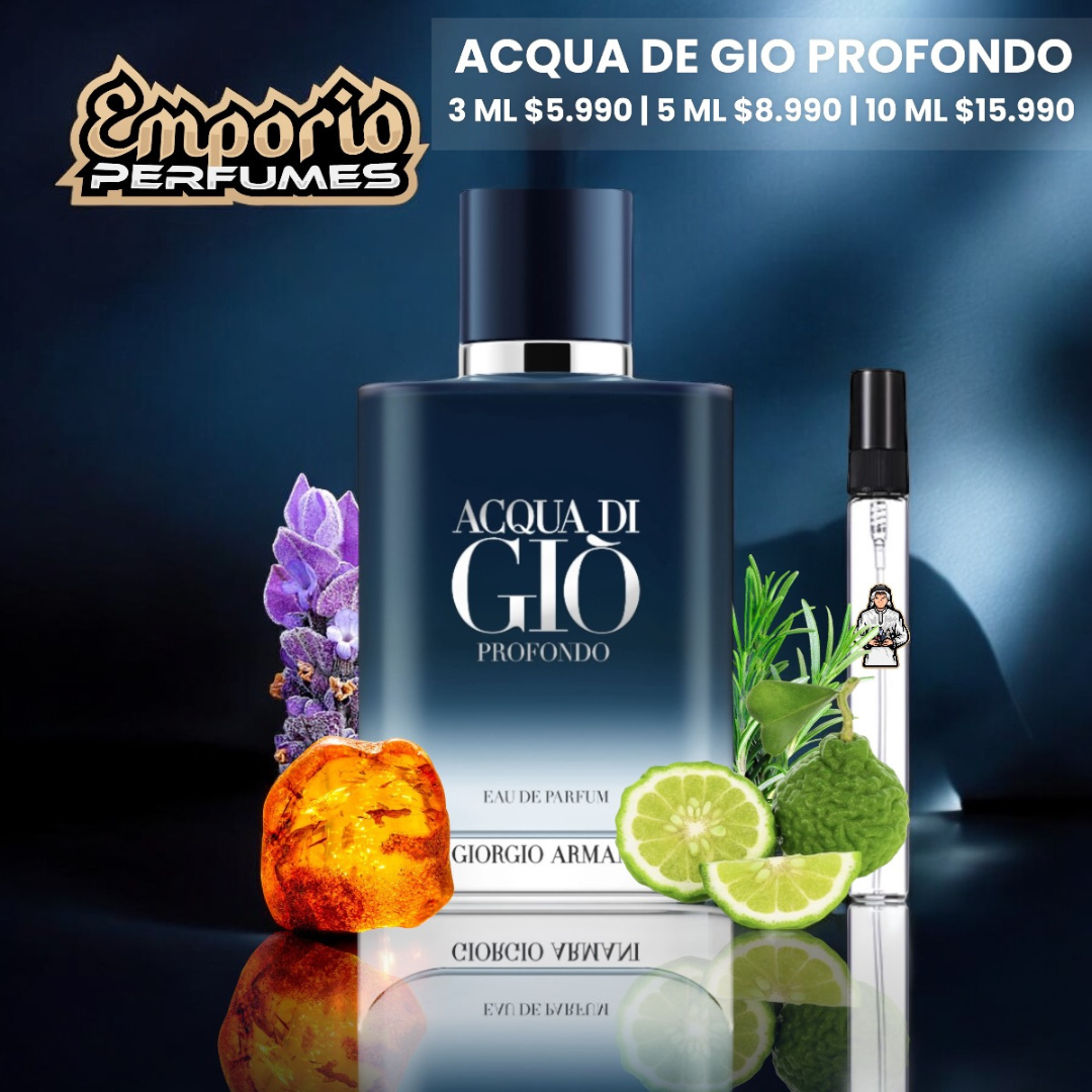 Decants Acqua di Gio “ PROFONDO EAU DE PARFUM “