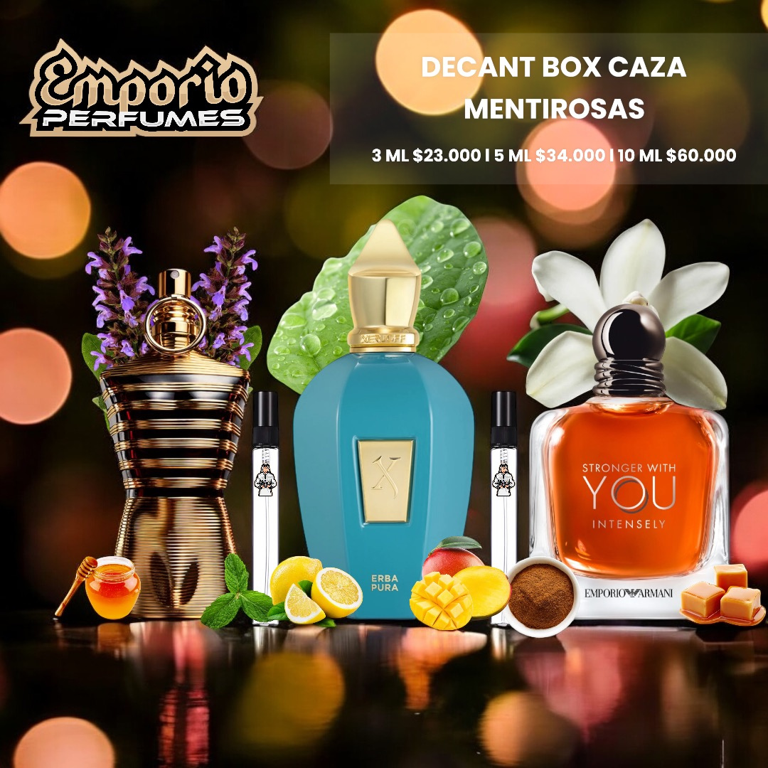 DECANT BOX " CAZA MENTIROSAS "