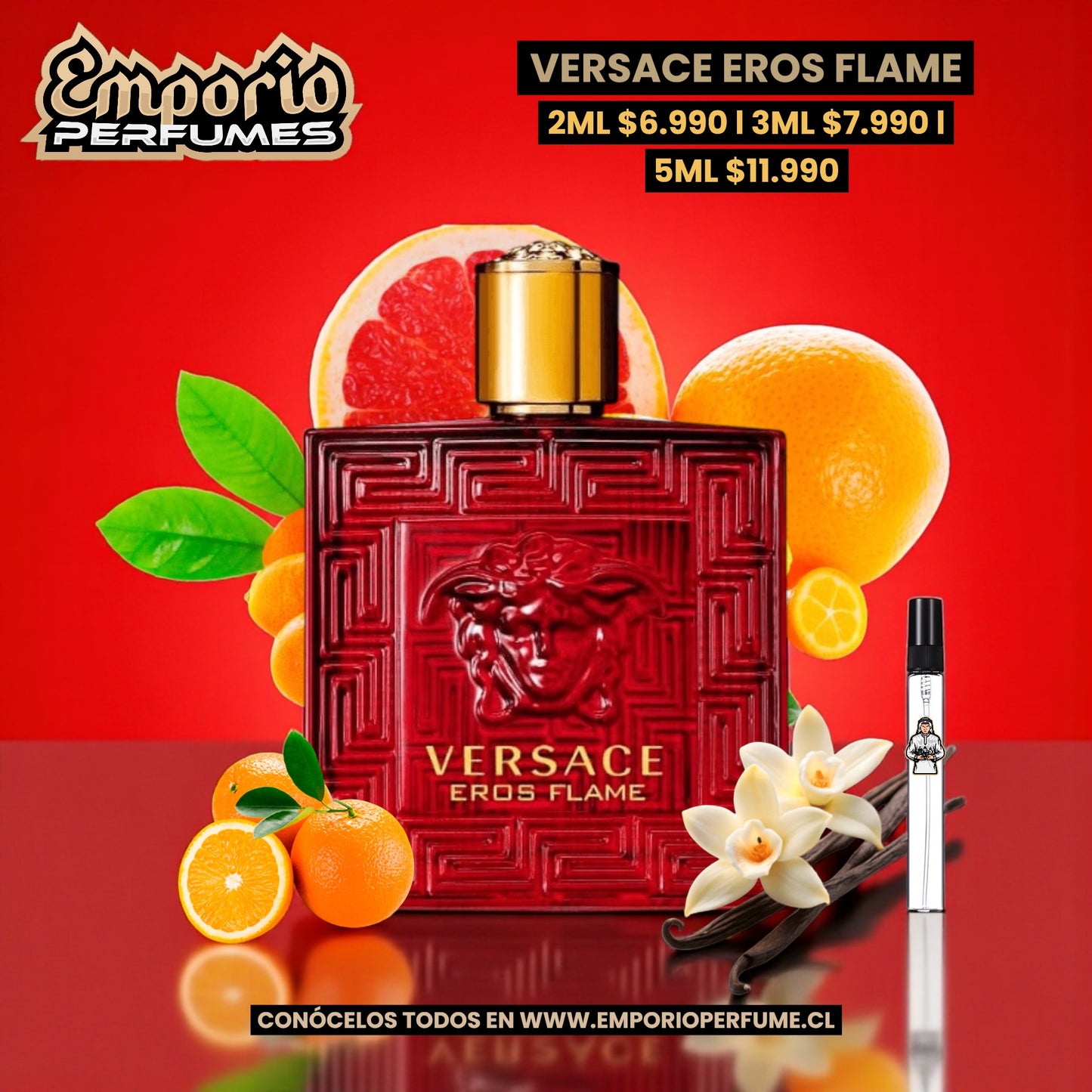 Decants de Versace " Eros Flame "