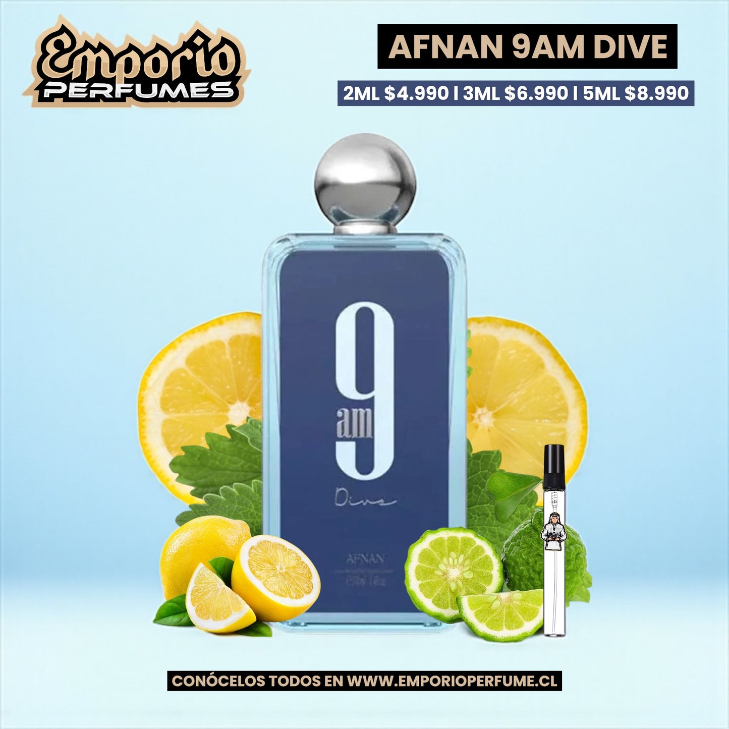 DECANTS DE AFNAN 9AM DIVE