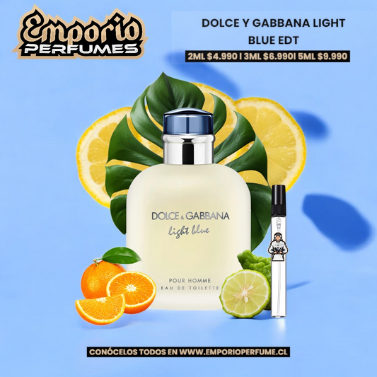 DECANTS DE DOLCE Y GABABANA “ LIGHT BLUE “