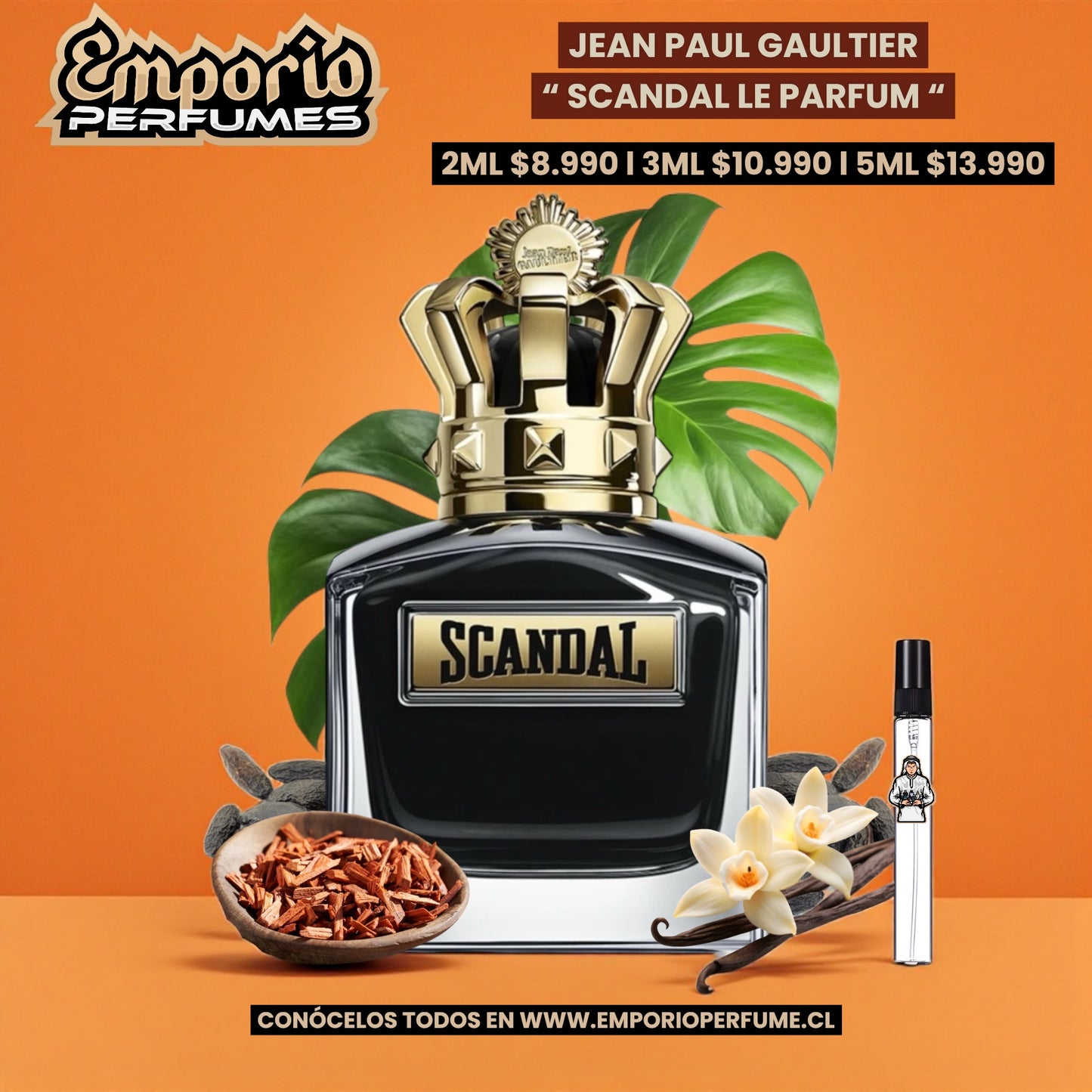 Decant  de Jean Paul Gaultier  " Scandal Le Parfum "