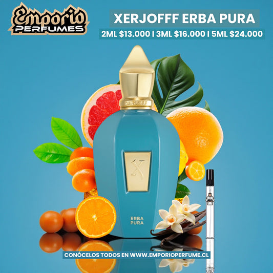 Decants de Xerjoff V “ ERBA PURA “